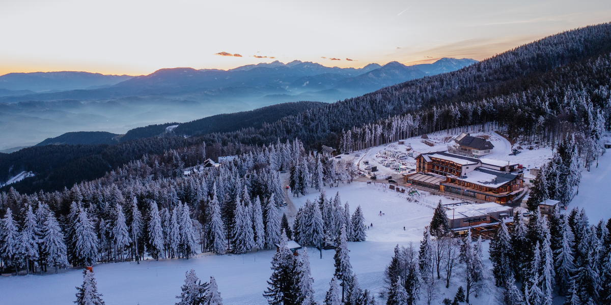 Kope mountain resort is a popular skiing destination