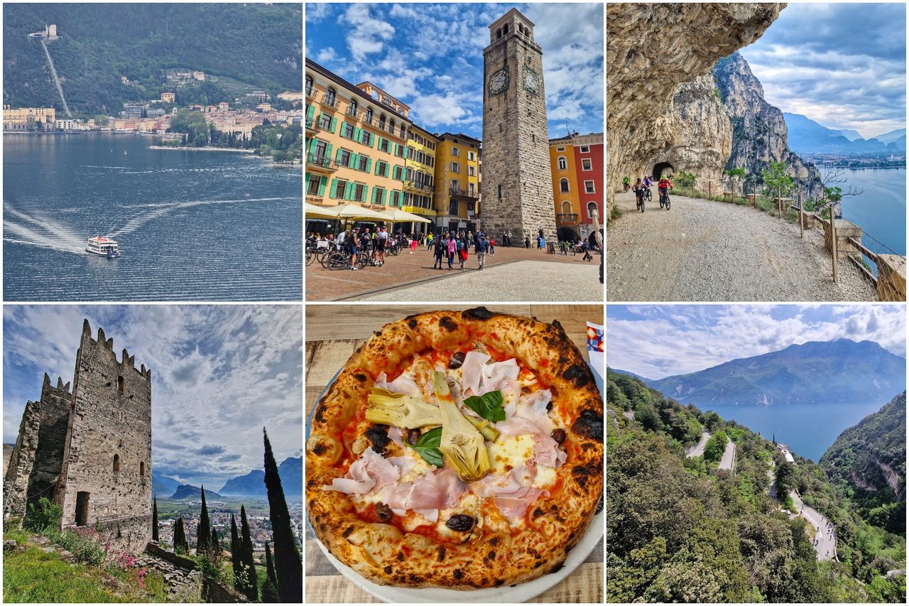 Riva del Garda na severnem delu Gardskega jezera